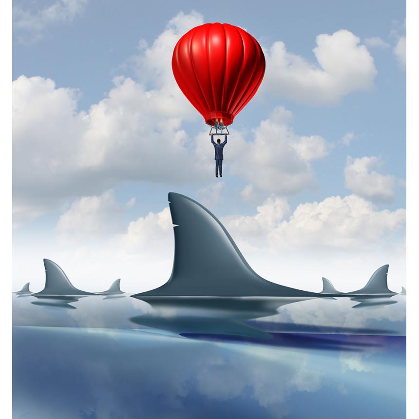 Πίνακας Αερόστατο & Καρχαρίες