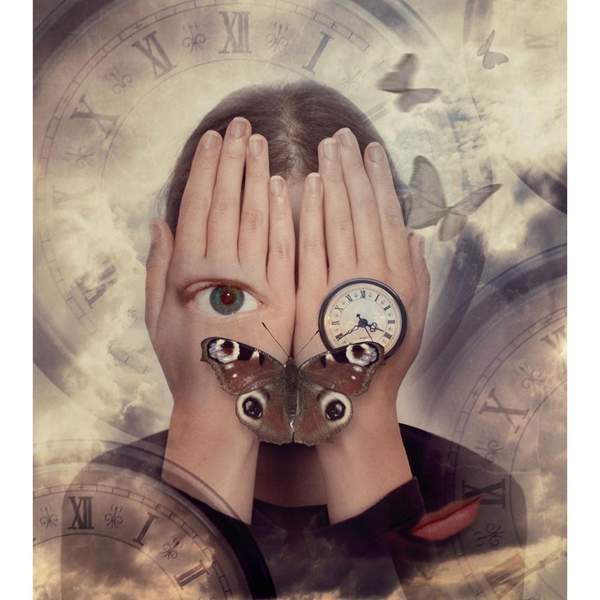 Πίνακας Κρύβοντας το πρόσωπο