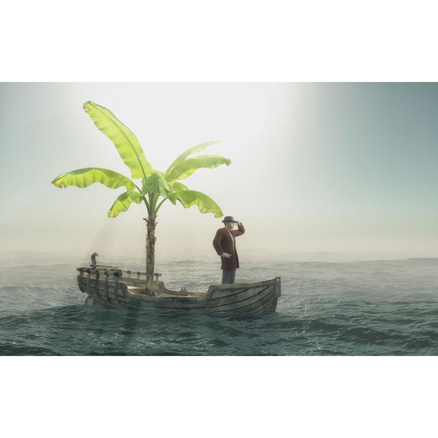 Πίνακας Άντρας στη Θάλασσα