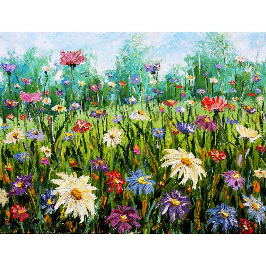 Πίνακας Λουλούδια στη φύση