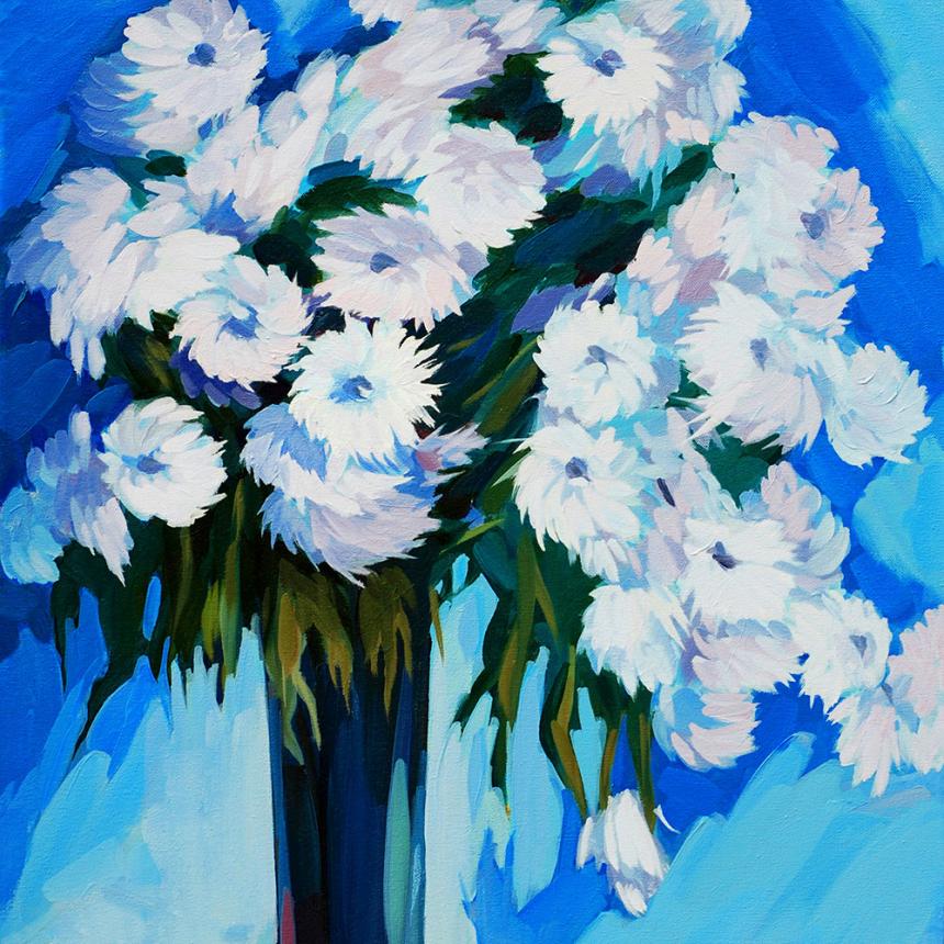 Πίνακας ζωγραφικής Μπουκέτο λουλουδιών