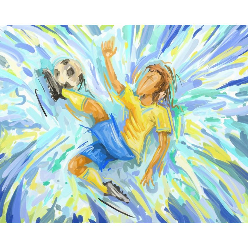 Πίνακας σε καμβά Μπάλα - Βραζιλία