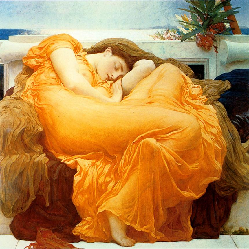 Πίνακας Sir Frederic Leighton - Φλόγα τον Ιούνιο Flaming June