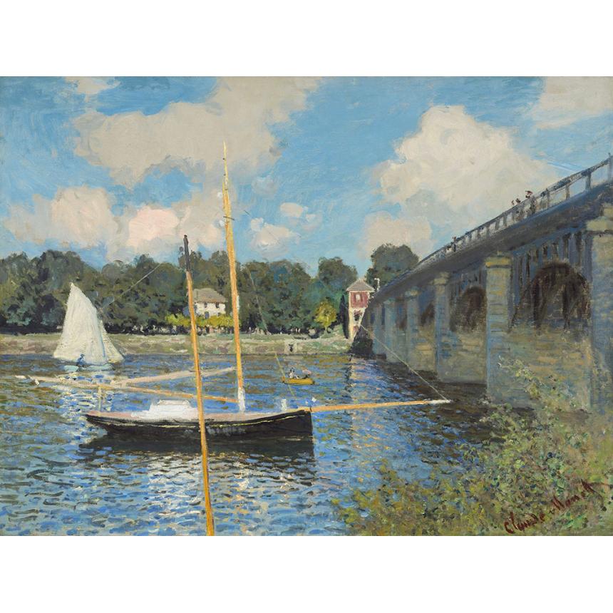 Πίνακας Claude Monet - Τhe Bridge At Argenteuil