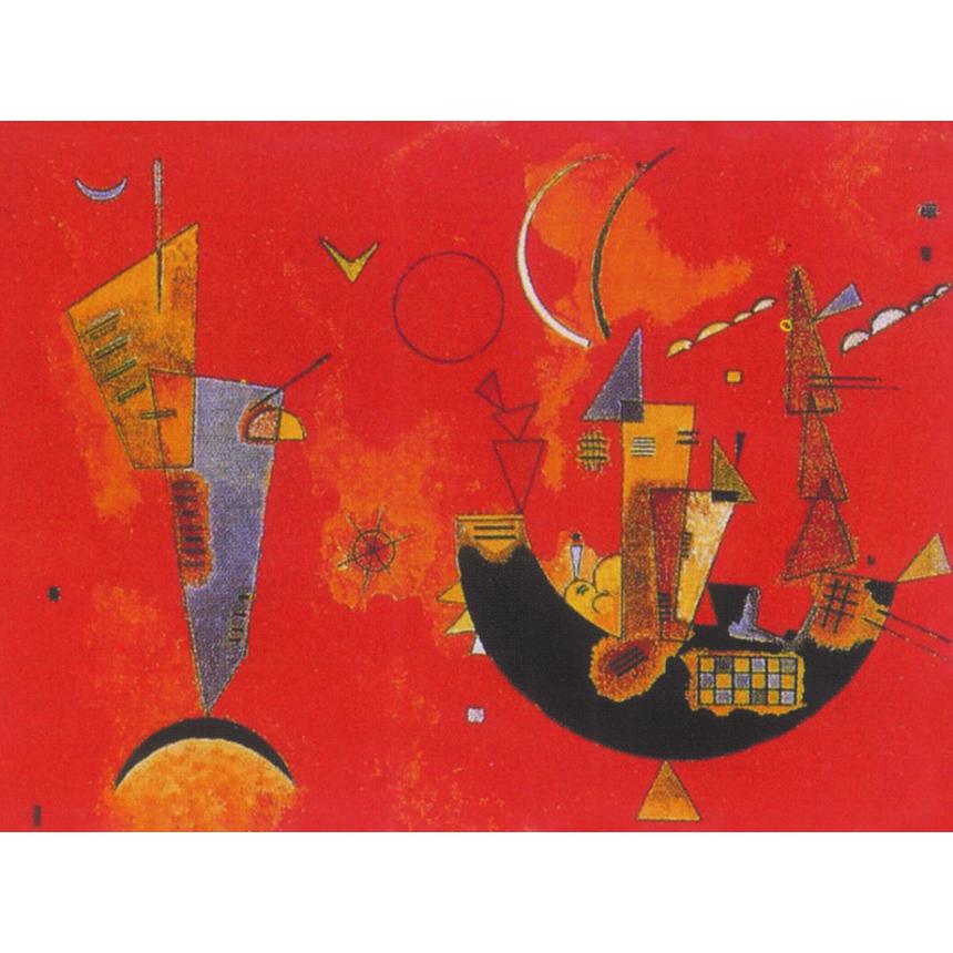 Πίνακας Wassily Kandinsky - Mit Und Gegen