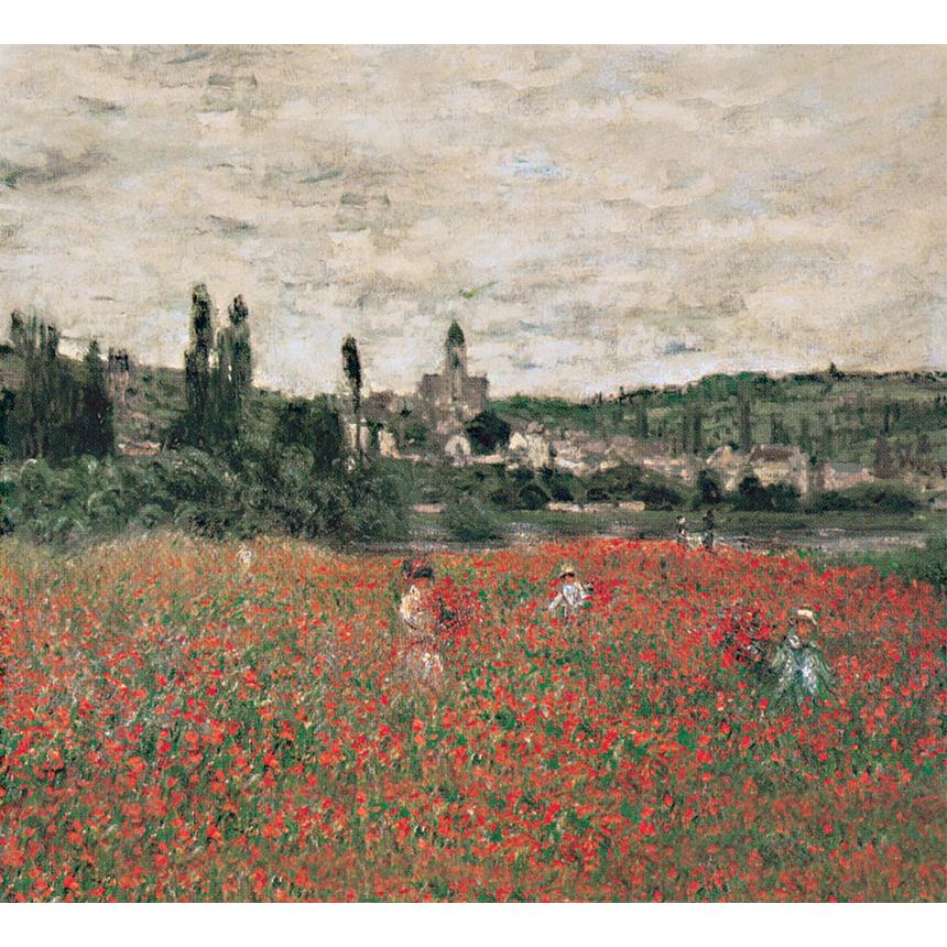 Πίνακας Claude Monet - Poppy field near Vétheuil