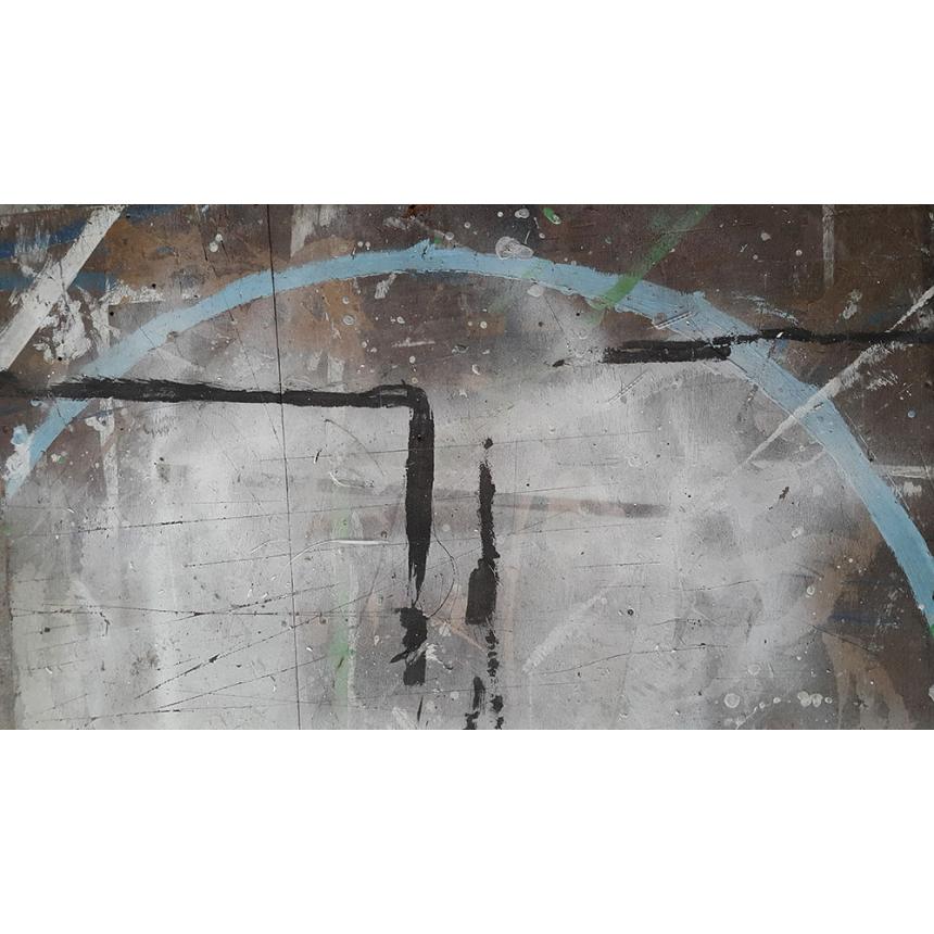 Πίνακας ζωγραφικής Abstract ημικύκλιο