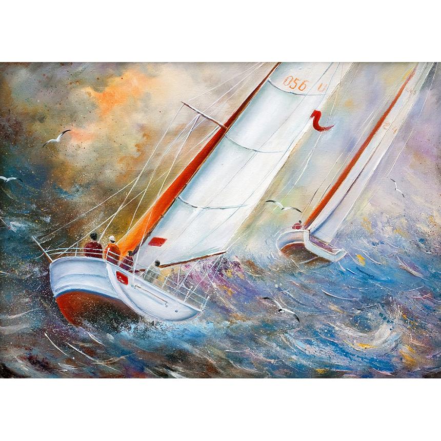 Πίνακας ζωγραφικής Ιστιοπλοϊκά