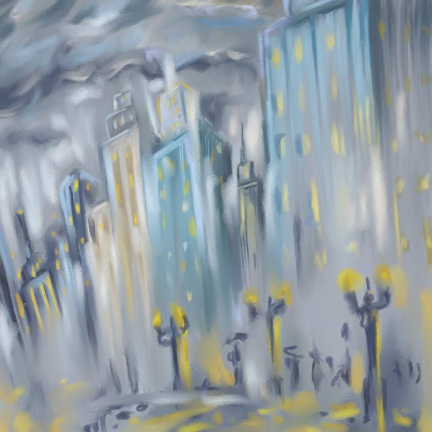 Πίνακας ζωγραφικής Ομίχλη