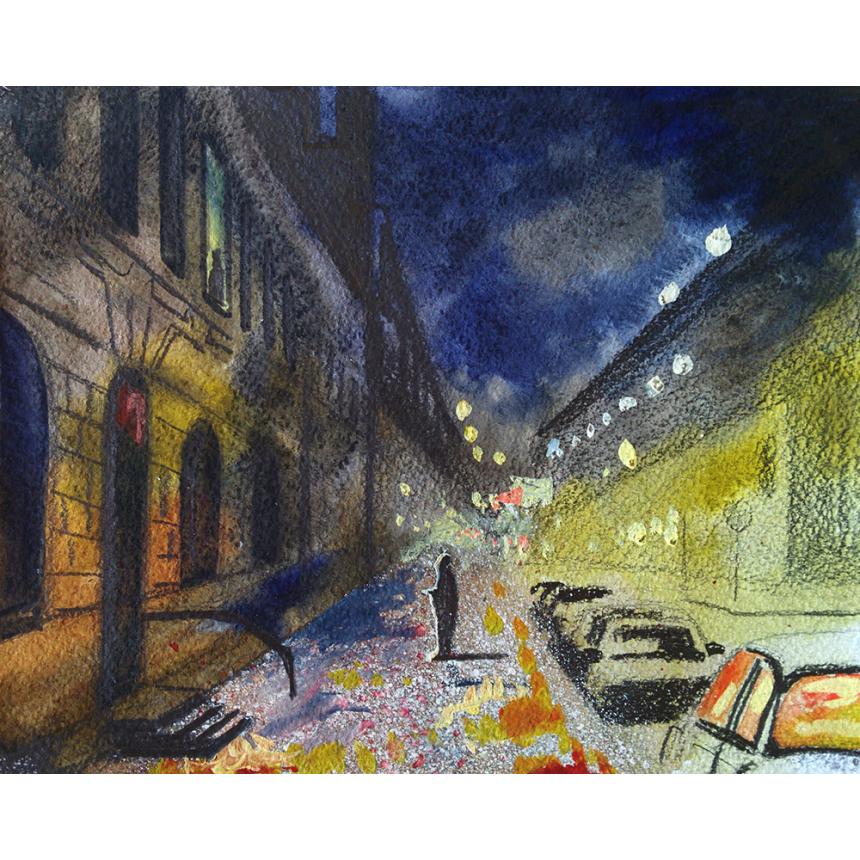 Πίνακας ζωγραφικής Στο παράθυρο