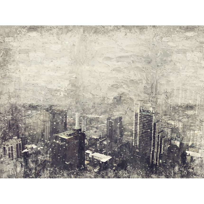 Πίνακας Abstract snow city