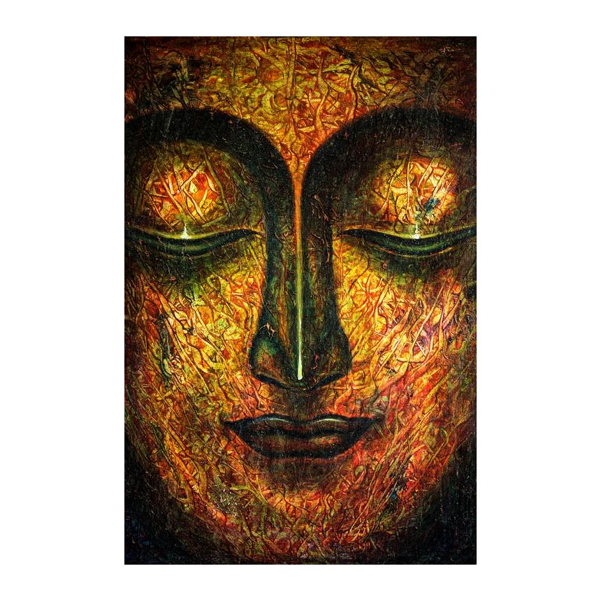 Πίνακας ζωγραφικής Κλειστά μάτια