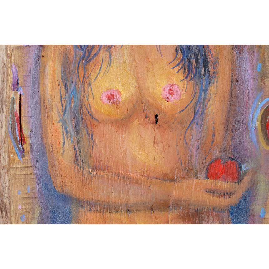 Πίνακας Κρατώντας το μήλο