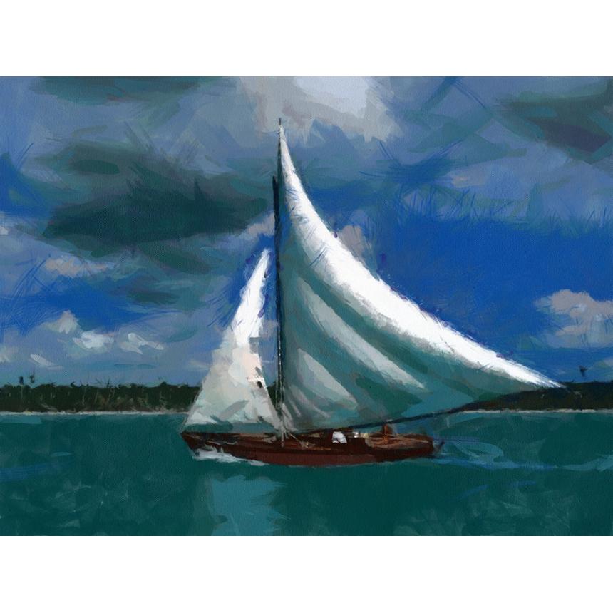 Πίνακας ζωγραφικής Μικρό ιστιοφόρο