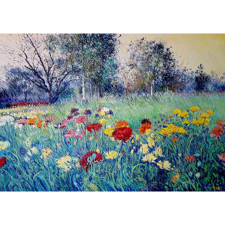 Πίνακας ζωγραφικής αγριολούλουδα 