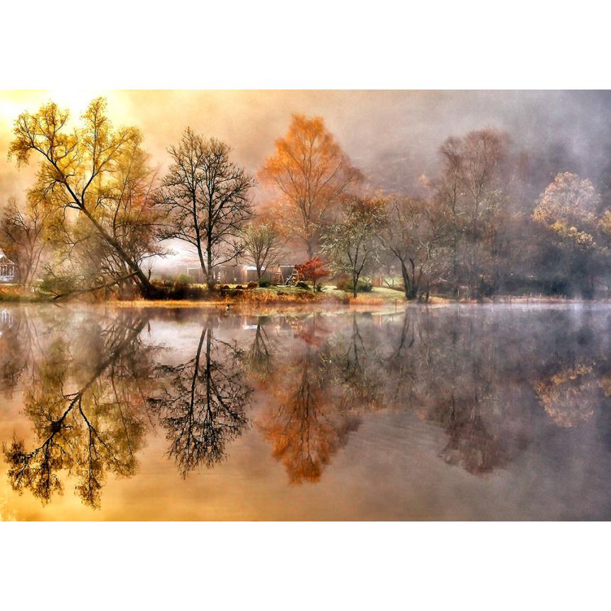 Πίνακας Αντικατοπτρισμός στη λίμνη