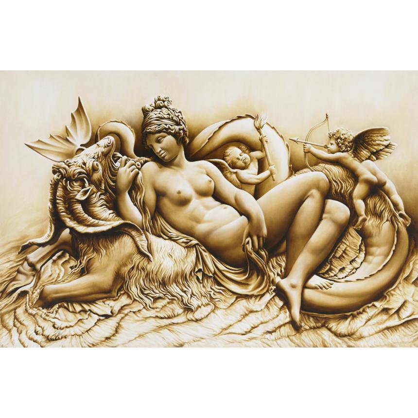 Πίνακας Αφροδίτη & Αιγόκερως