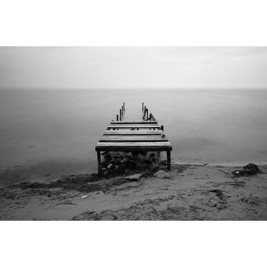 Πίνακας Θαλασσινό τοπίο BW