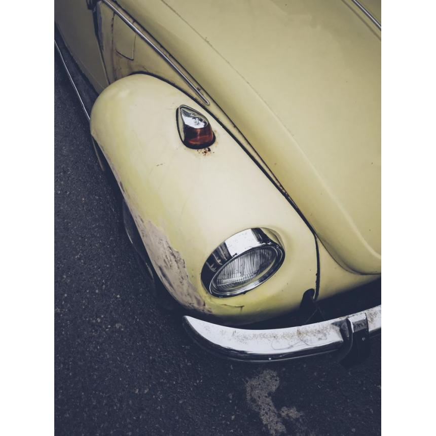 Πίνακας Κίτρινο αυτοκίνητο