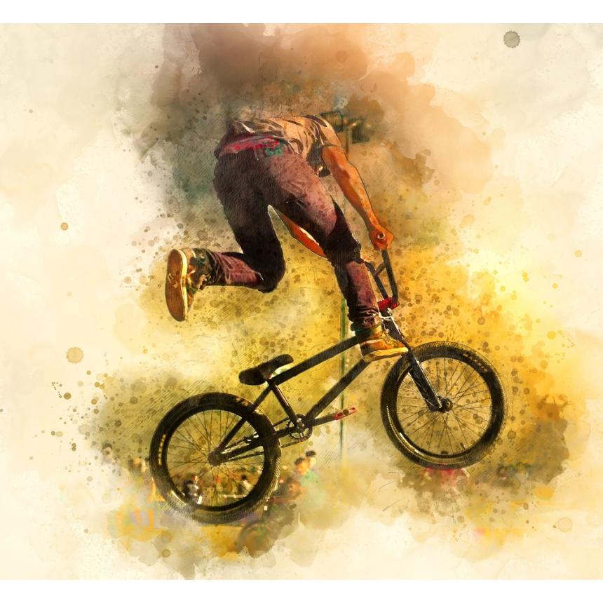 Πίνακας Ποδήλατο watercolor