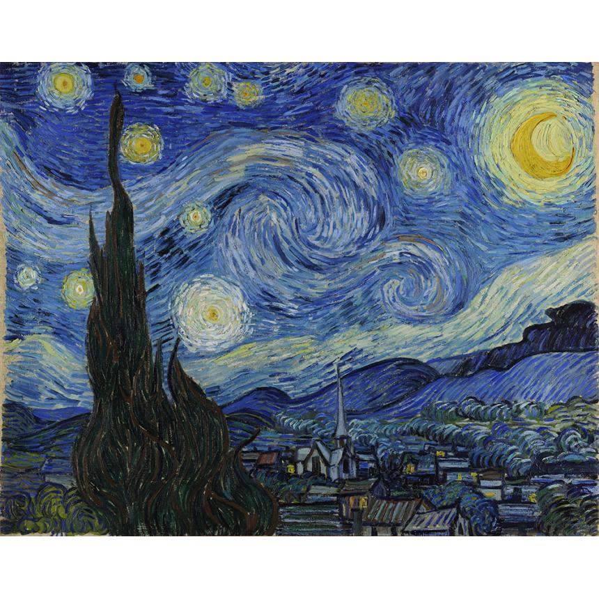 Πίνακας Van Gogh Έναστρη Νύχτα Starry Night