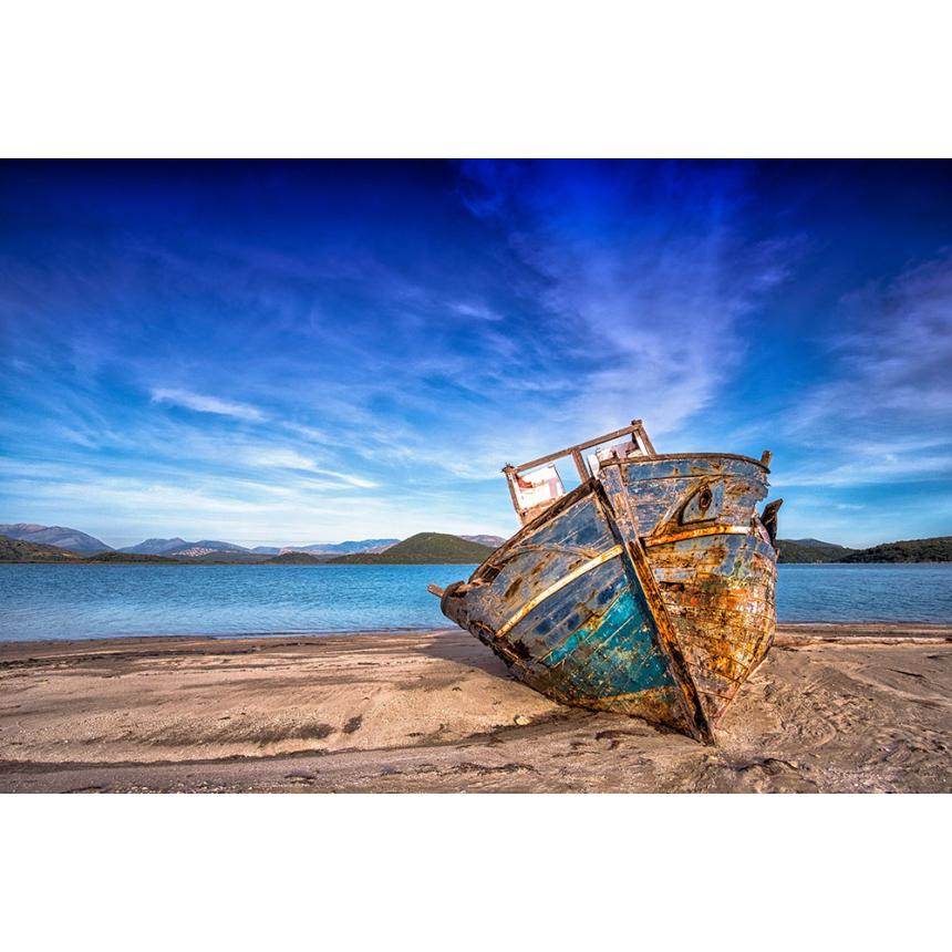 Πίνακας Βάρκα / Blue sky