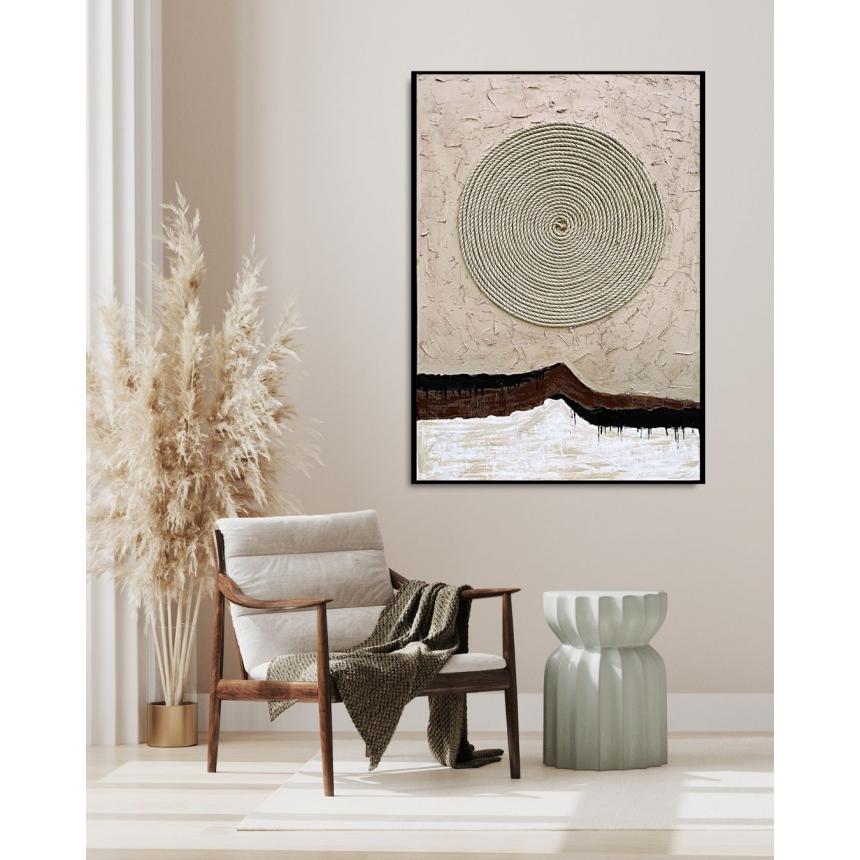 Abstract texture with rope