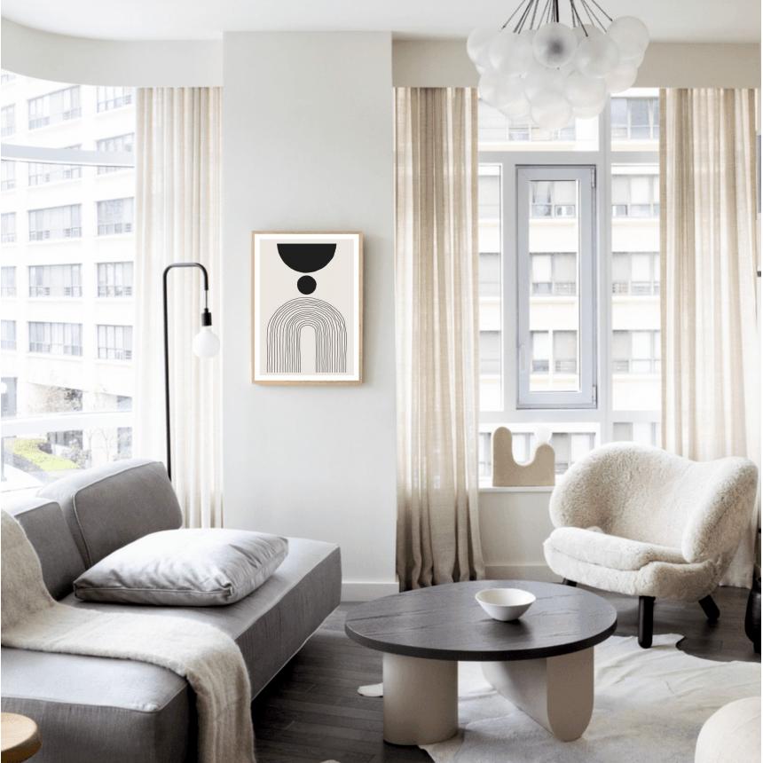 Πίνακας ζωγραφικής Γραμμικά σχέδια