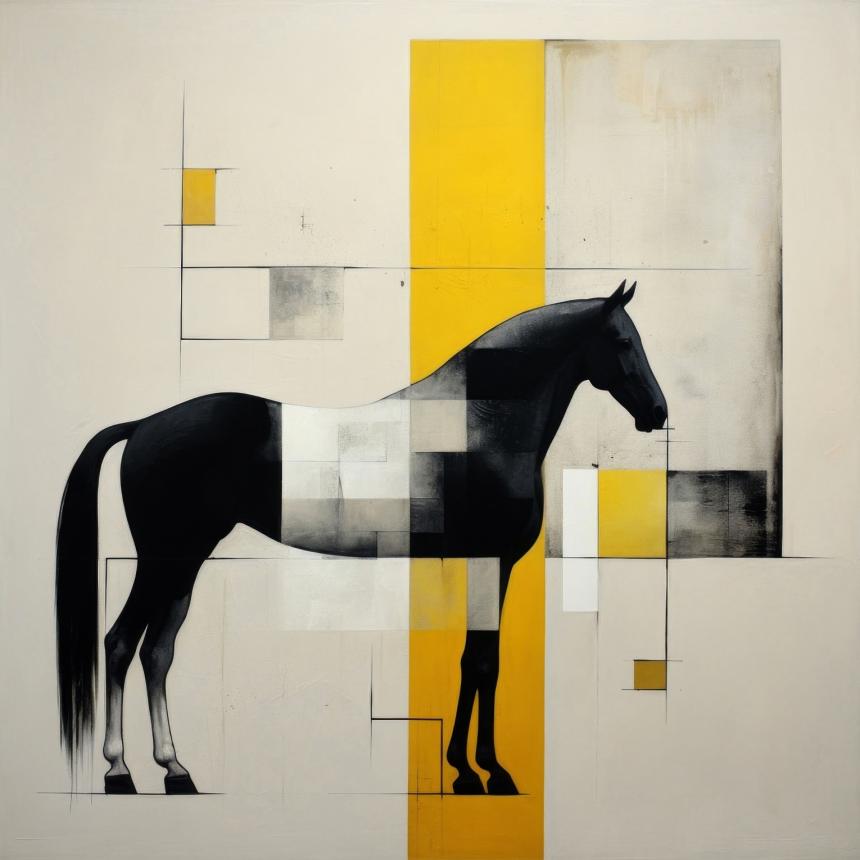 Πίνακας ζωγραφικής  Άλογο Art 2080