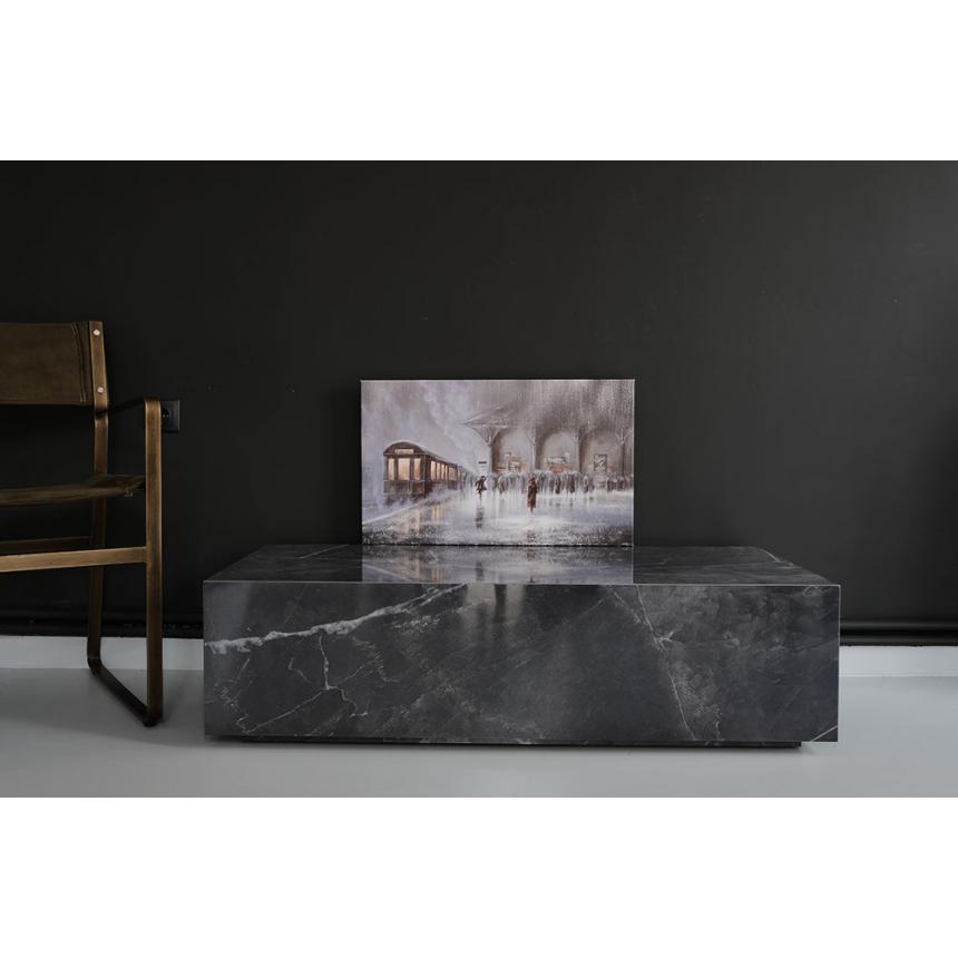 Πίνακας ζωγραφικής Βροχή στο Σταθμό