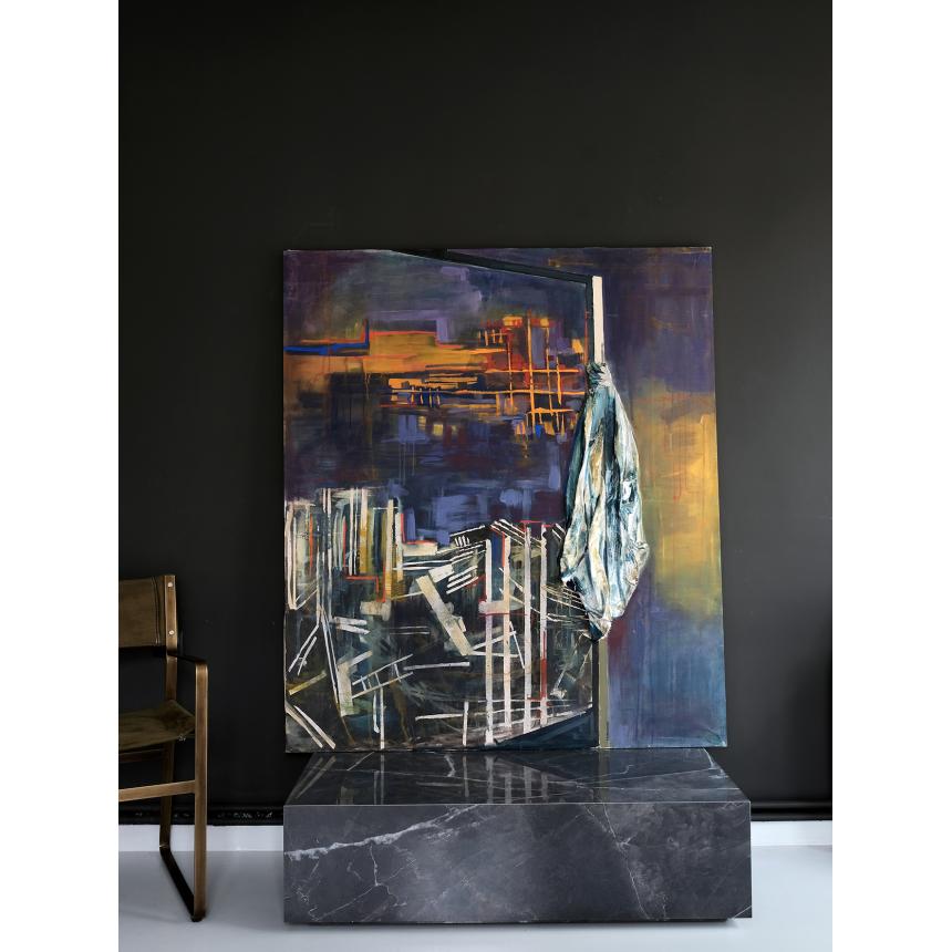 Ελαιογραφία Παράθυρο με θέα