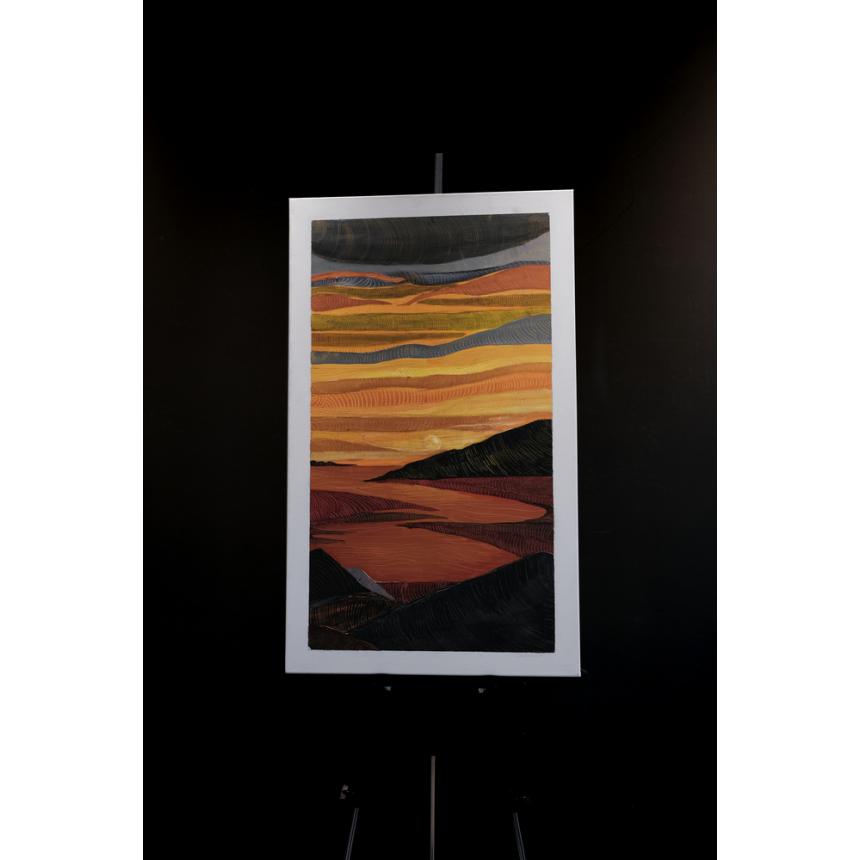 Πίνακας ελαιογραφία χρώματα Ανατολής