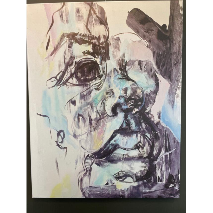 Πίνακας Πρόσωπο abstract