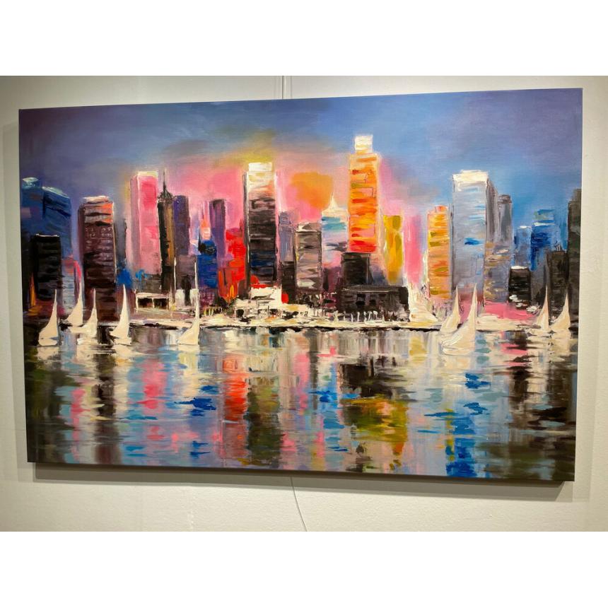 Πίνακας ζωγραφικής Ιστιοφόρα στη ΝΥ