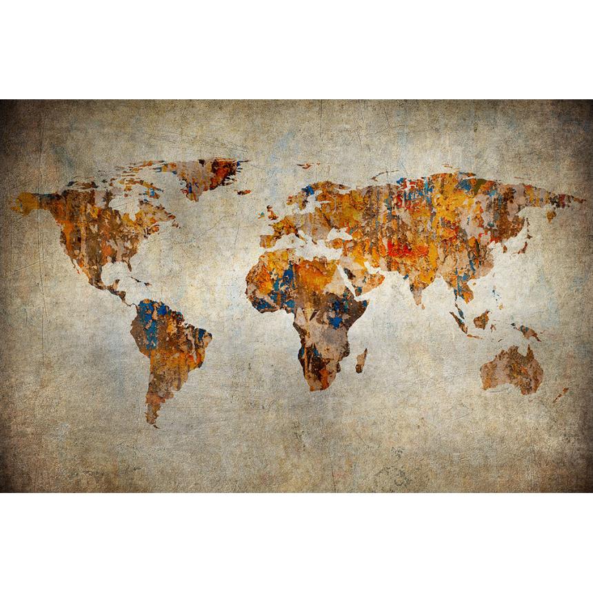 Πίνακας Παγκόσμιος χάρτης 