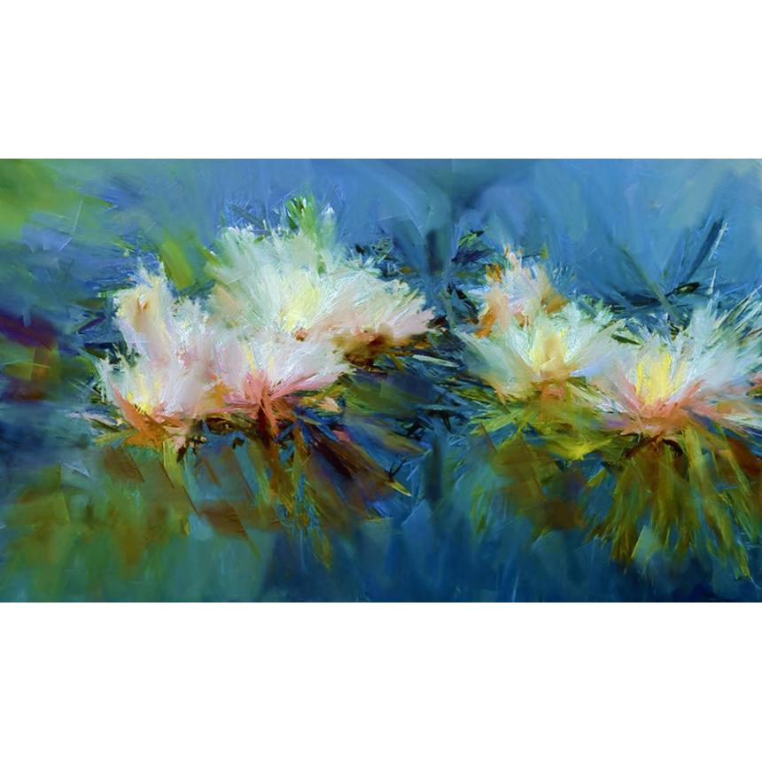 abstract painting Flowers