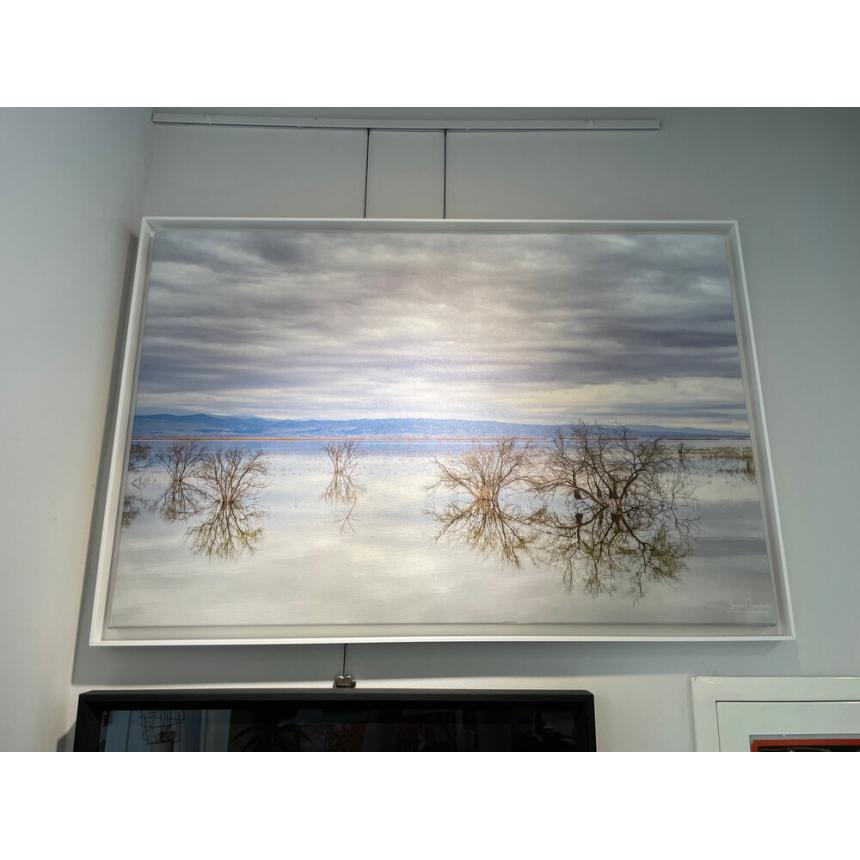 Φωτογραφικό έργο τοπίο λίμνης