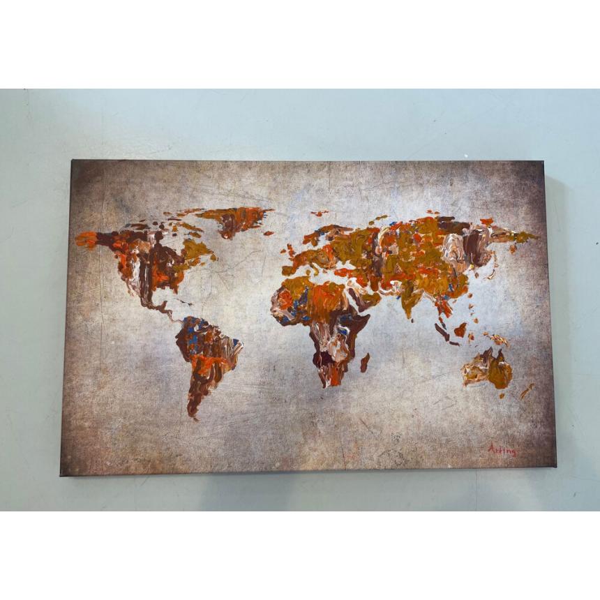 Πίνακας Παγκόσμιος χάρτης