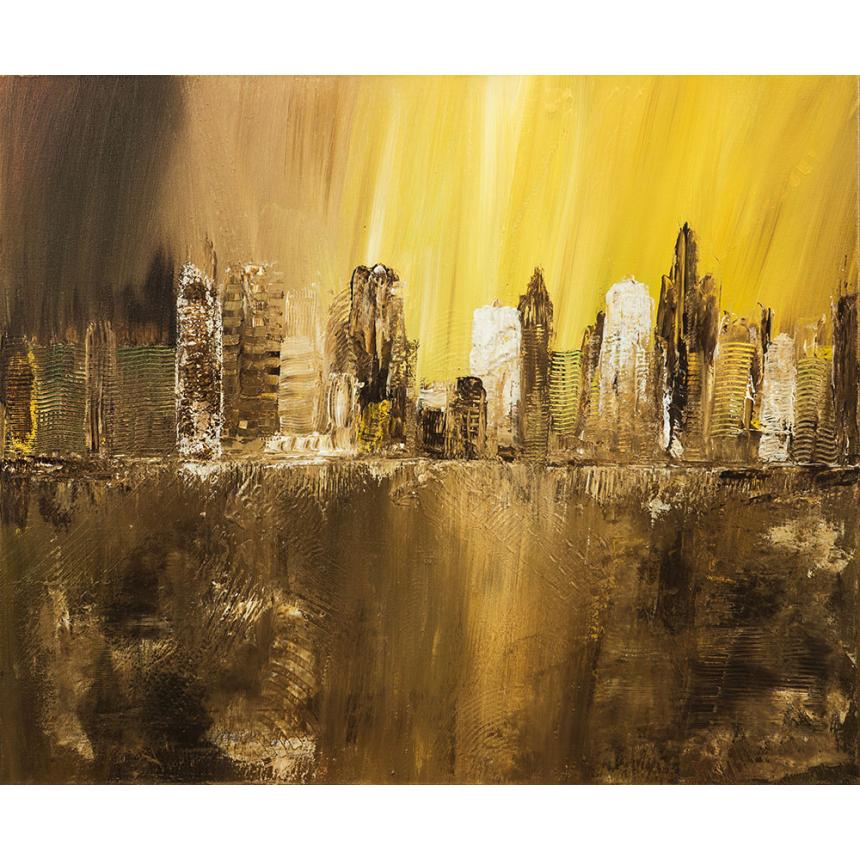 Πίνακας σε καμβά NY Abstract