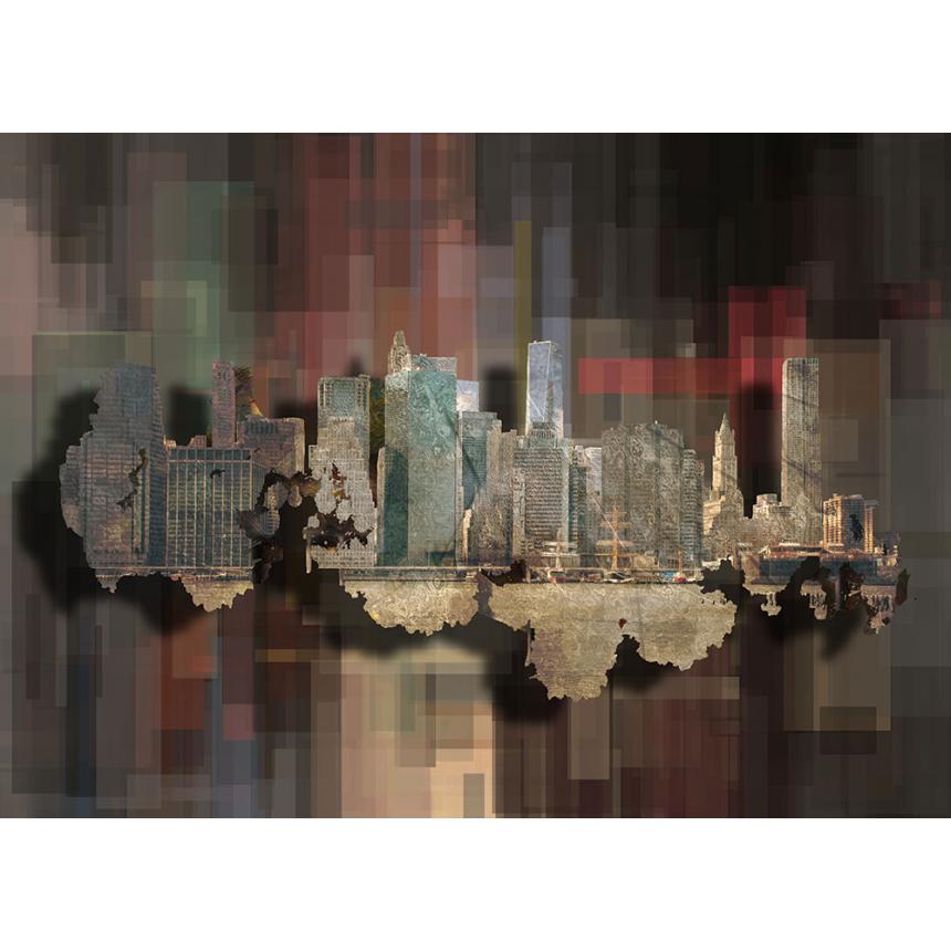 Πίνακας ζωγραφικής NY με pixel