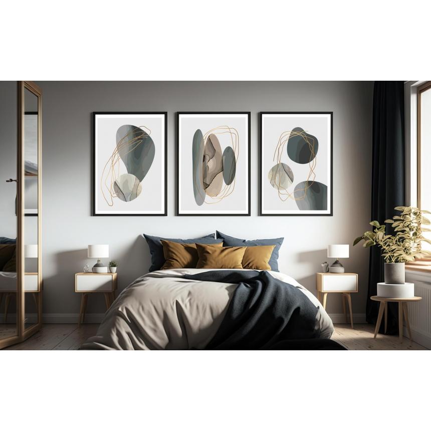 Πίνακας ζωγραφικής digital shapes