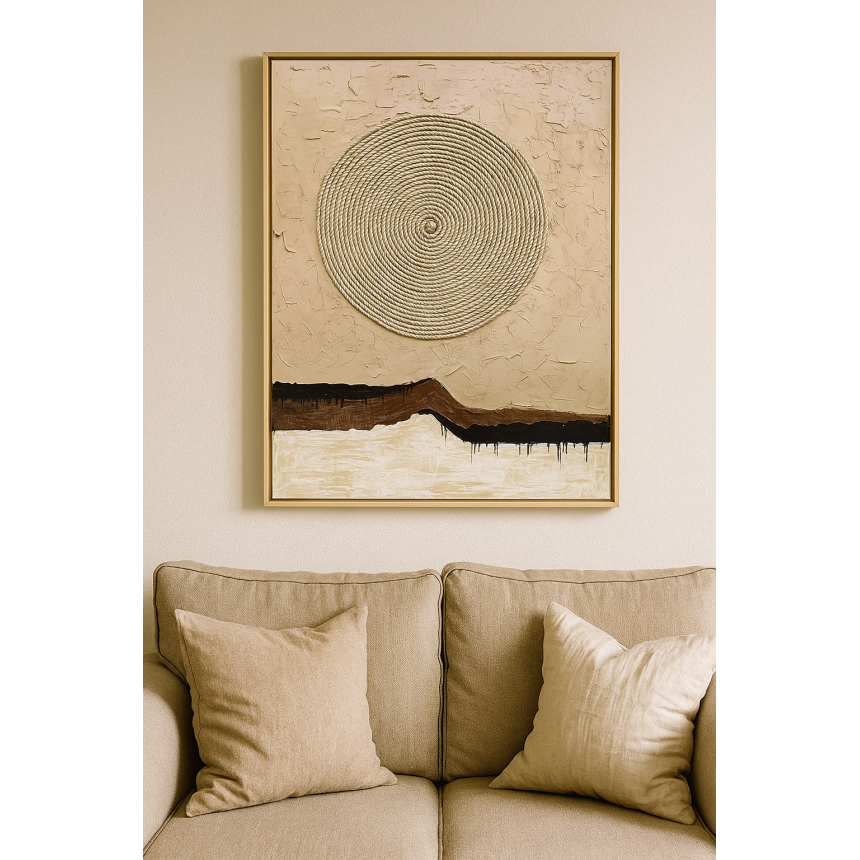 Abstract texture with rope