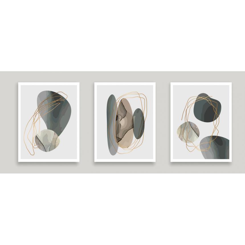 Πίνακας ζωγραφικής digital shapes