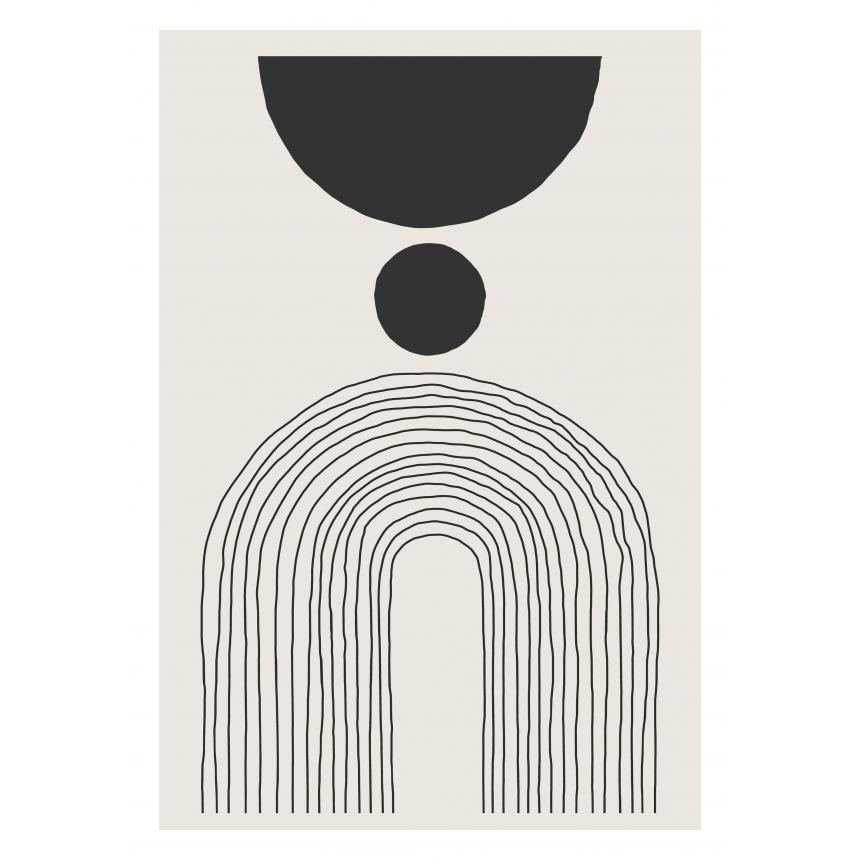 Πίνακας ζωγραφικής Γραμμικά σχέδια