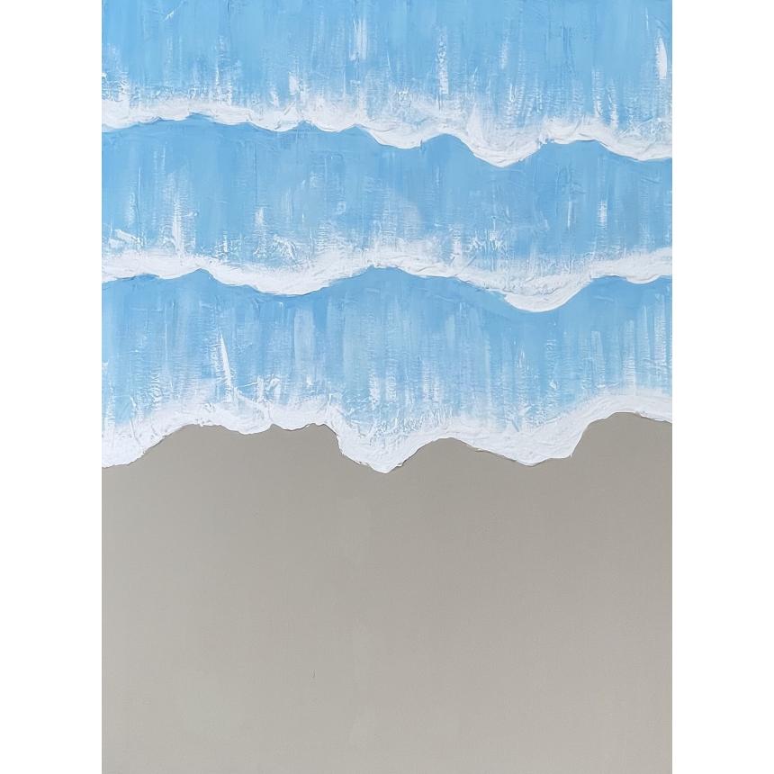 Πίνακας ζωγραφικής Textured waves