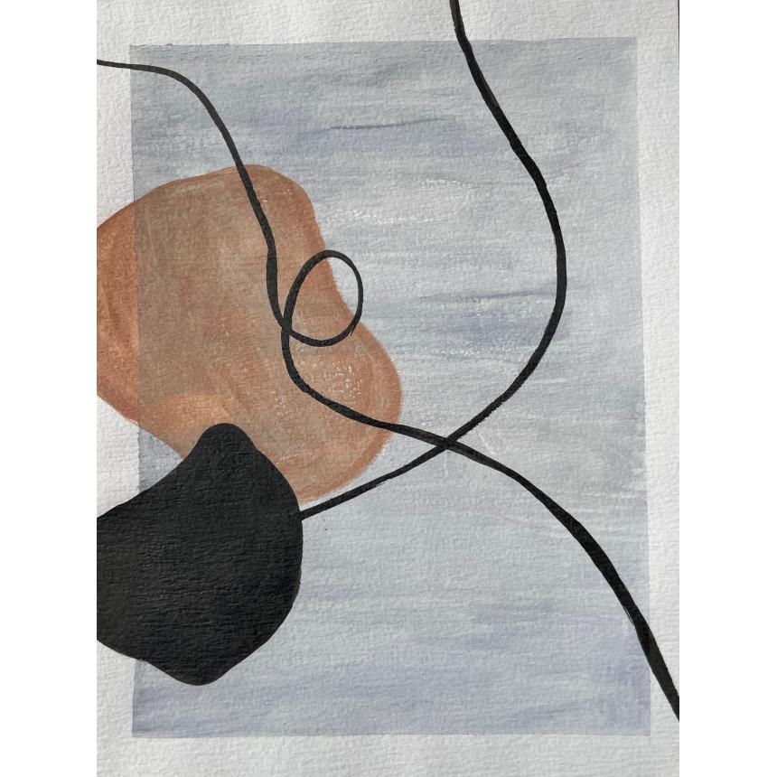 Πίνακας ζωγραφικής Abstract lines