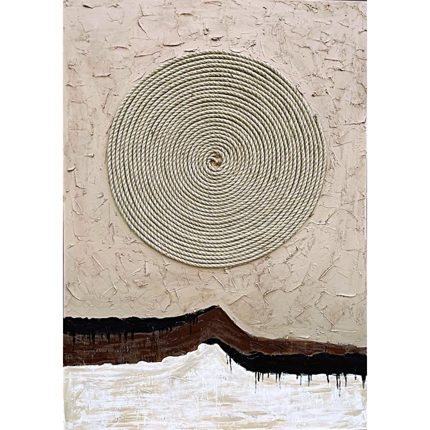 Abstract texture with rope