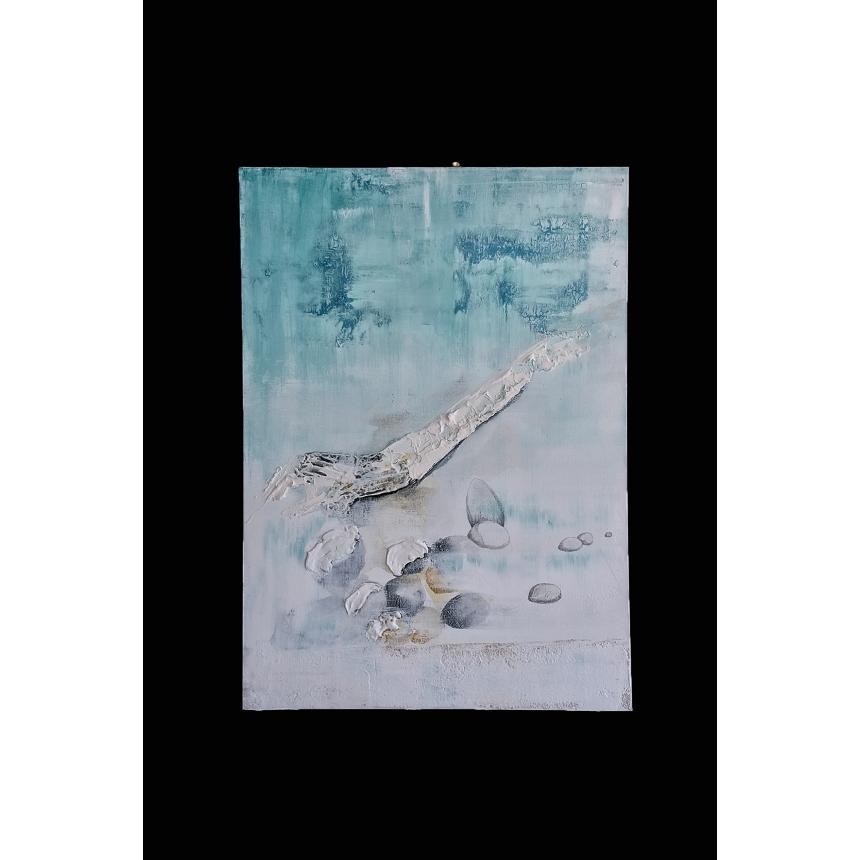 Πίνακας Abstract  βότσαλα