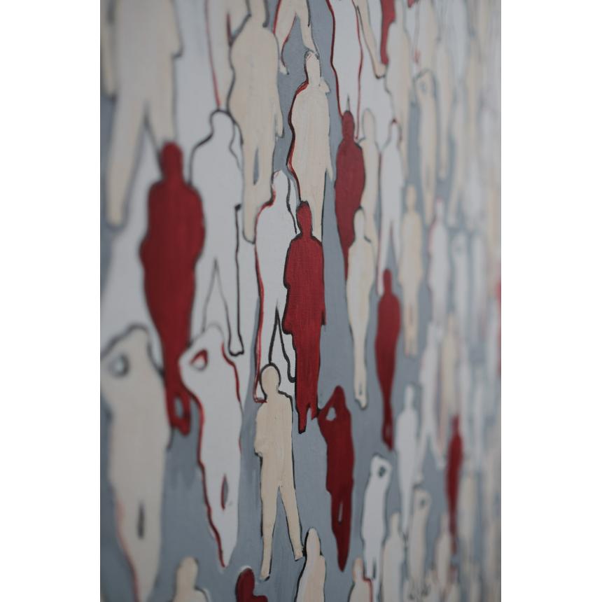 Πίνακας ζωγραφικής ελαιογραφία ''Κίνδυνος''