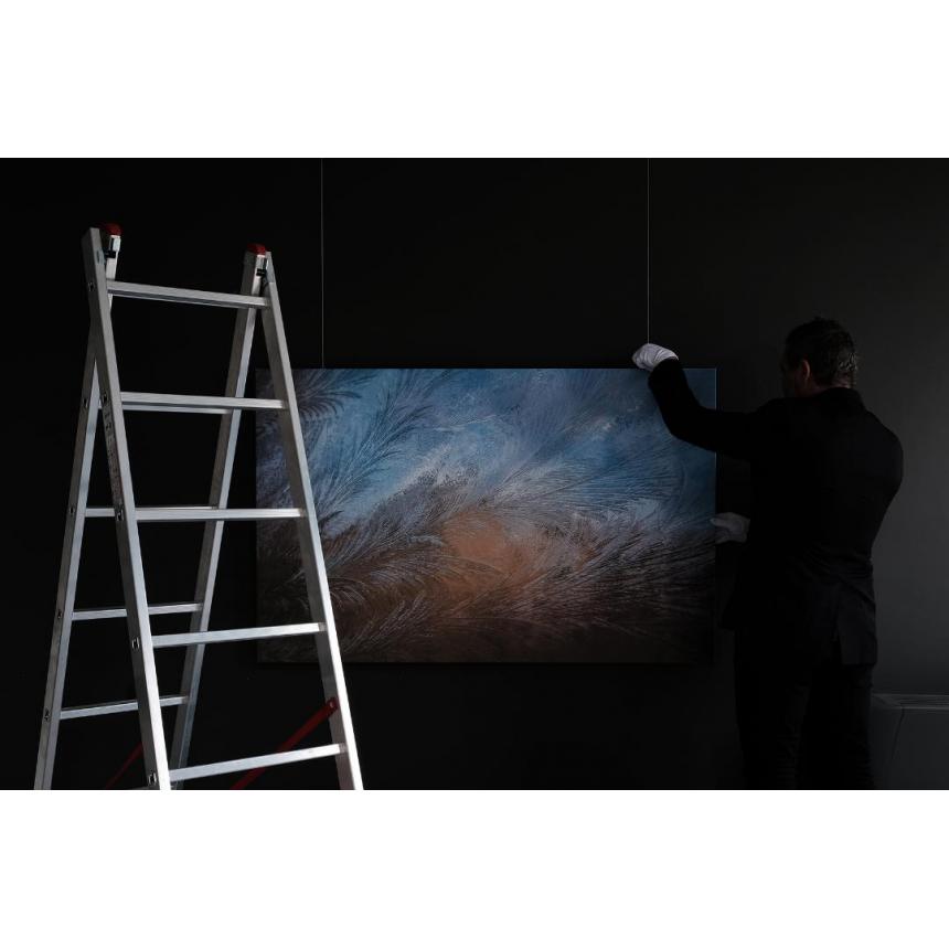 Πίνακας σε καμβά Abstract  Φύλλα